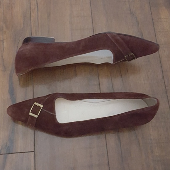 Etienne Aigner - Brown‎ Suede Loafers - Picture 1 of 6